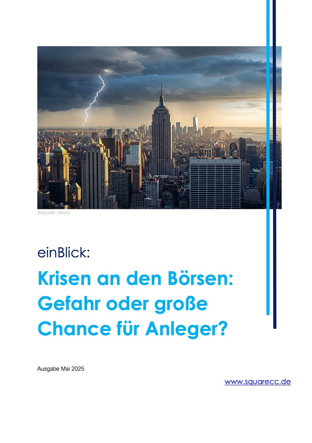 Newsletter Mai 2025 Finanzplanung